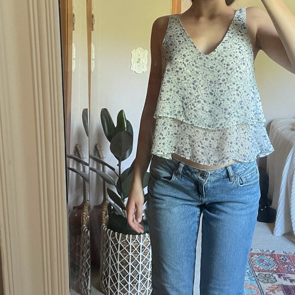 floral tank